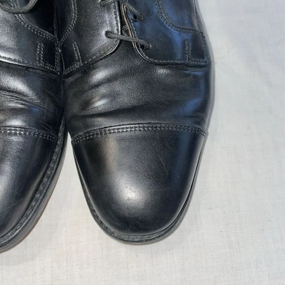Allen Edmonds Cortland Men’s Captoe Dress Shoes Size 9 M Black Leather Oxford